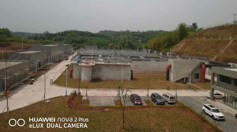 合川渭沱污水處理廠2.5萬(wàn)噸